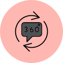 360 grados icon