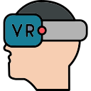 gafas de realidad virtual icon