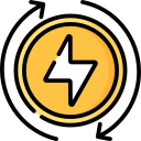 energía renovable icon