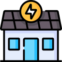 casa solar icon