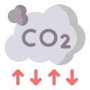 dióxido de carbono icon