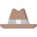 sombrero de detective icon