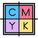 cmyk icon