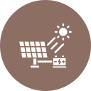 energía solar icon