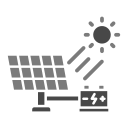 energía solar icon