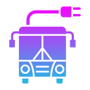 Autobús eléctrico icon