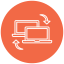 transferencia de datos icon