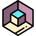 cubo 3d icon