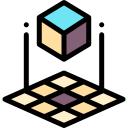 cubo 3d icon