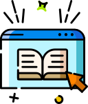 Biblioteca en linea icon