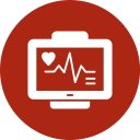 monitor de ecg icon