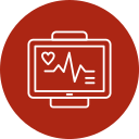 monitor de ecg icon