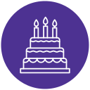 pastel de cumpleaños icon