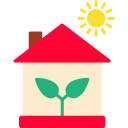 casa ecológica icon