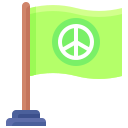 평화 깃발 icon