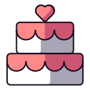 pastel de boda icon