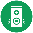 caja del altavoz icon