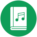 libro de música icon