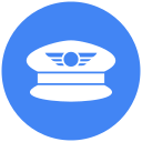 sombrero de piloto icon