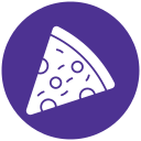 porción de pizza icon