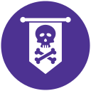 bandera pirata icon