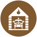 estación de bomberos icon