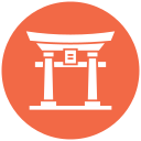 puerta torii icon