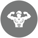 hombre musculoso icon