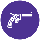 revólver icon