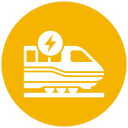 Tren electrico icon