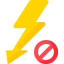 flash apagado icon