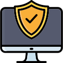 la seguridad cibernética icon