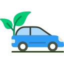 coche ecológico icon