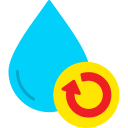 reciclar agua icon