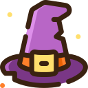 sombrero de bruja icon