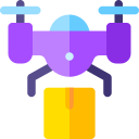 entrega de drones icon