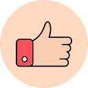 pulgar arriba icon