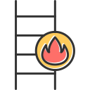 escalera de fuego icon