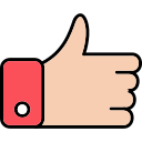 pulgar arriba icon