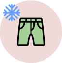 pantalones cortos icon