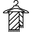 lenço no cabide icon