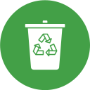 tacho de reciclaje icon