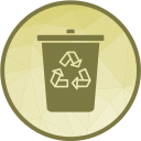 tacho de reciclaje icon