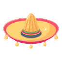 sombrero mexicano icon