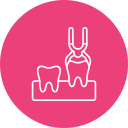 extracción dental icon