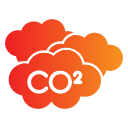 nube de co2 icon