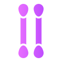 bastoncillo de algodón icon