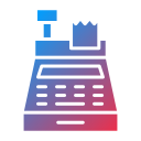 caja registradora icon