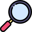 Magnifying Glass, Isolated icon, Vector Illustration 22973190 PNG