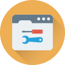 web maintenance icon